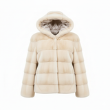 Giaccone ecopelliccia ISA PANNA MARICLA 