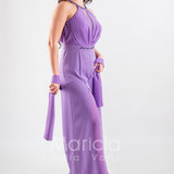 tuta con cinturino strass SH610 GLICINE SHARON 