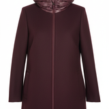 Giaccone in panno con cappuccio MARGARET AMARONE MARICLA 