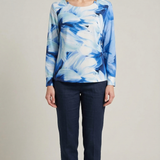 casacca fantasia con catene DB10968 ROYAL MARICLA 