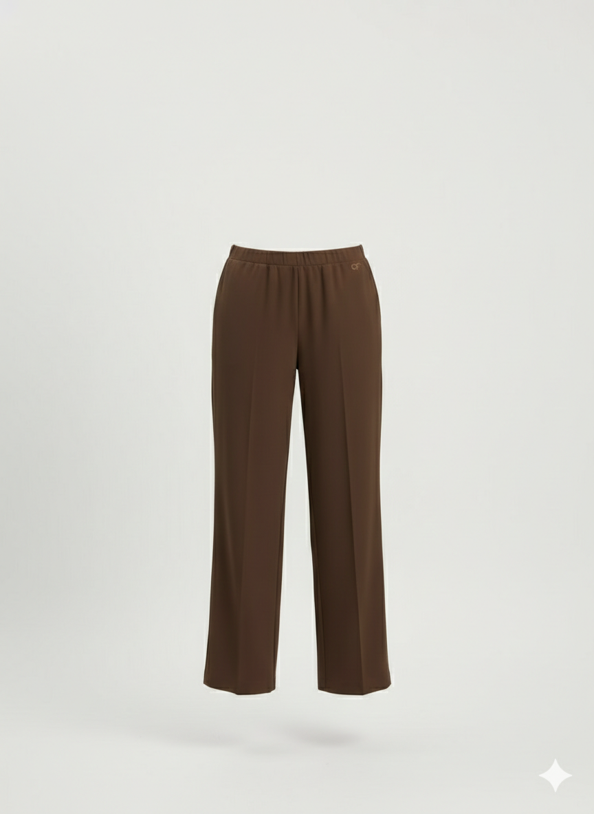 pantalone fluido palazzo CF17751 MORO CARLA FERRONI 