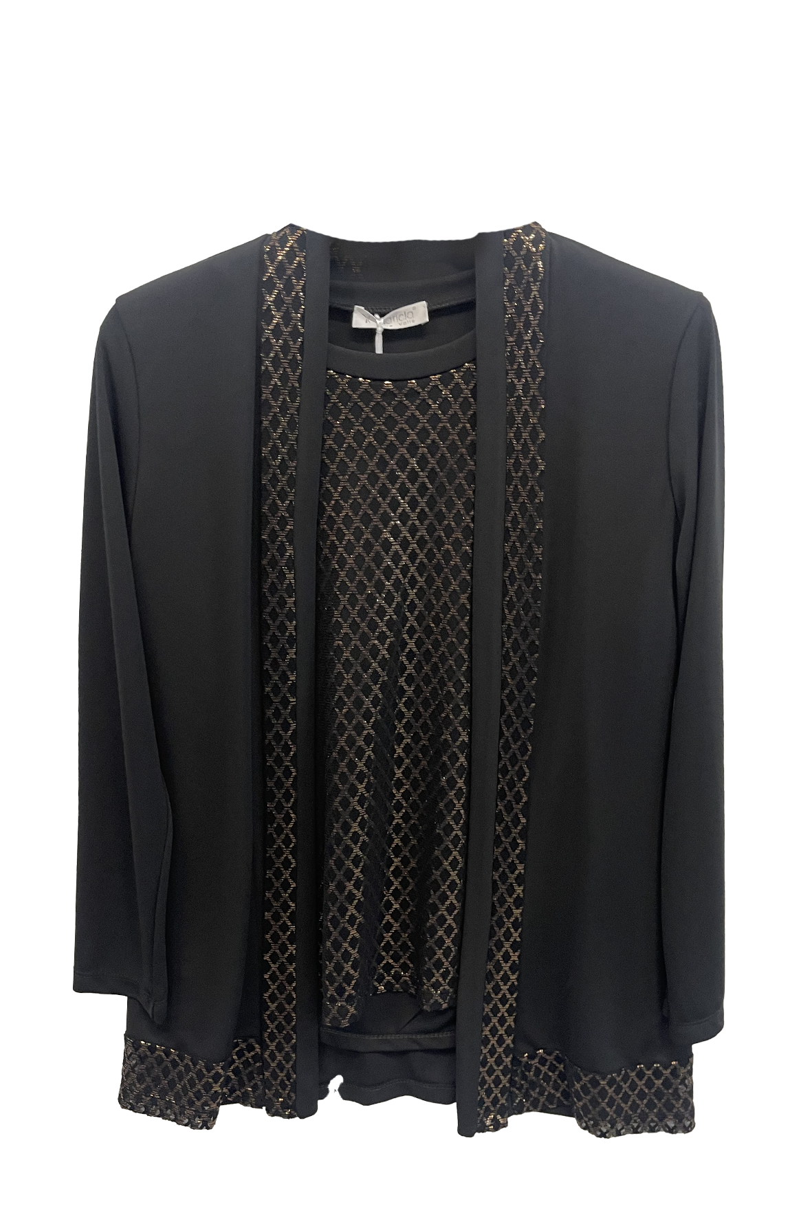 Twin set a rombi RF1085 NERO MARICLA 