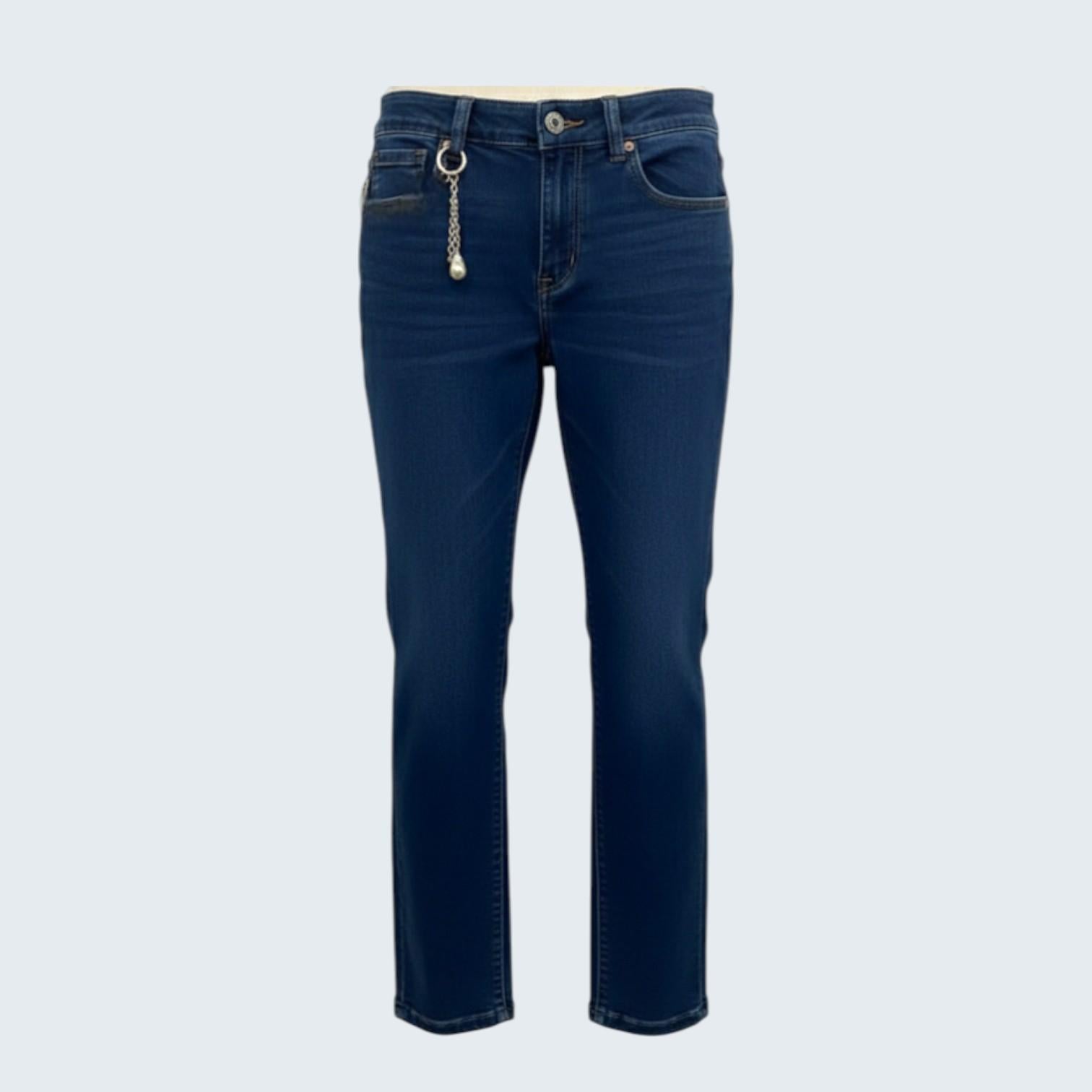 Pantalone jeans con accessorio CF70192 DENIM CARLA FERRONI 