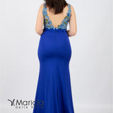 Abito con ricamo ANT9606FY ROYAL ANTILLE ELEGANCE 