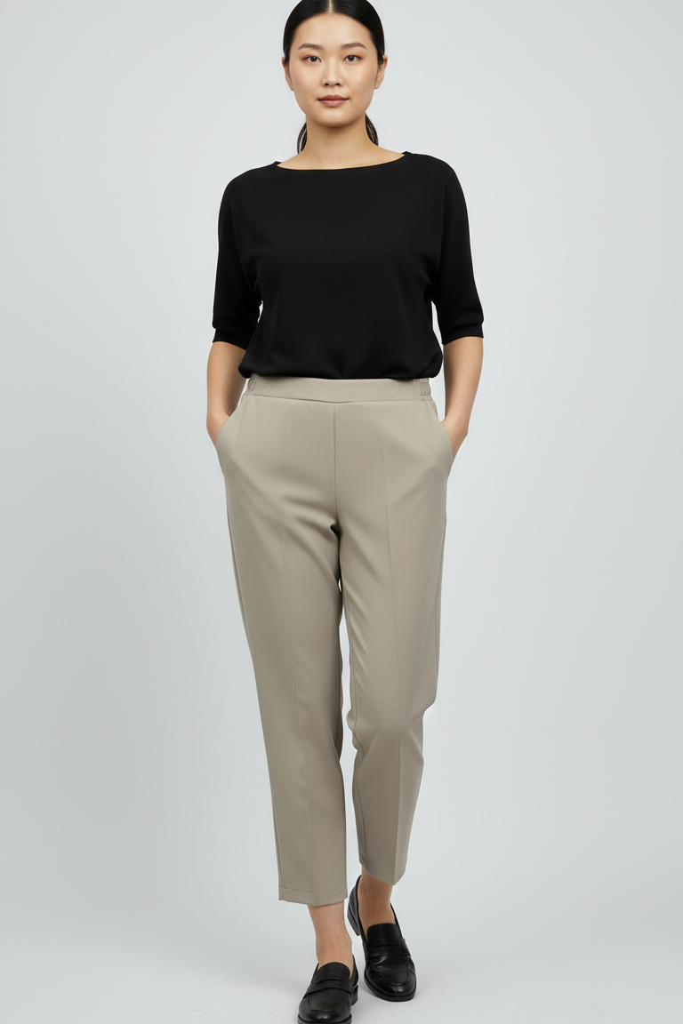 Pantalone Jogger Sartoriale GR1925 BURRO MARICLA 