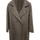 cappotto doppio petto melange AZ69CA TORTORA MARICLA 