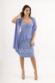 abito midi con rouche