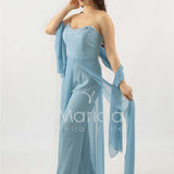 tuta con corpetto strass SH914TU POLVERE SHARON 