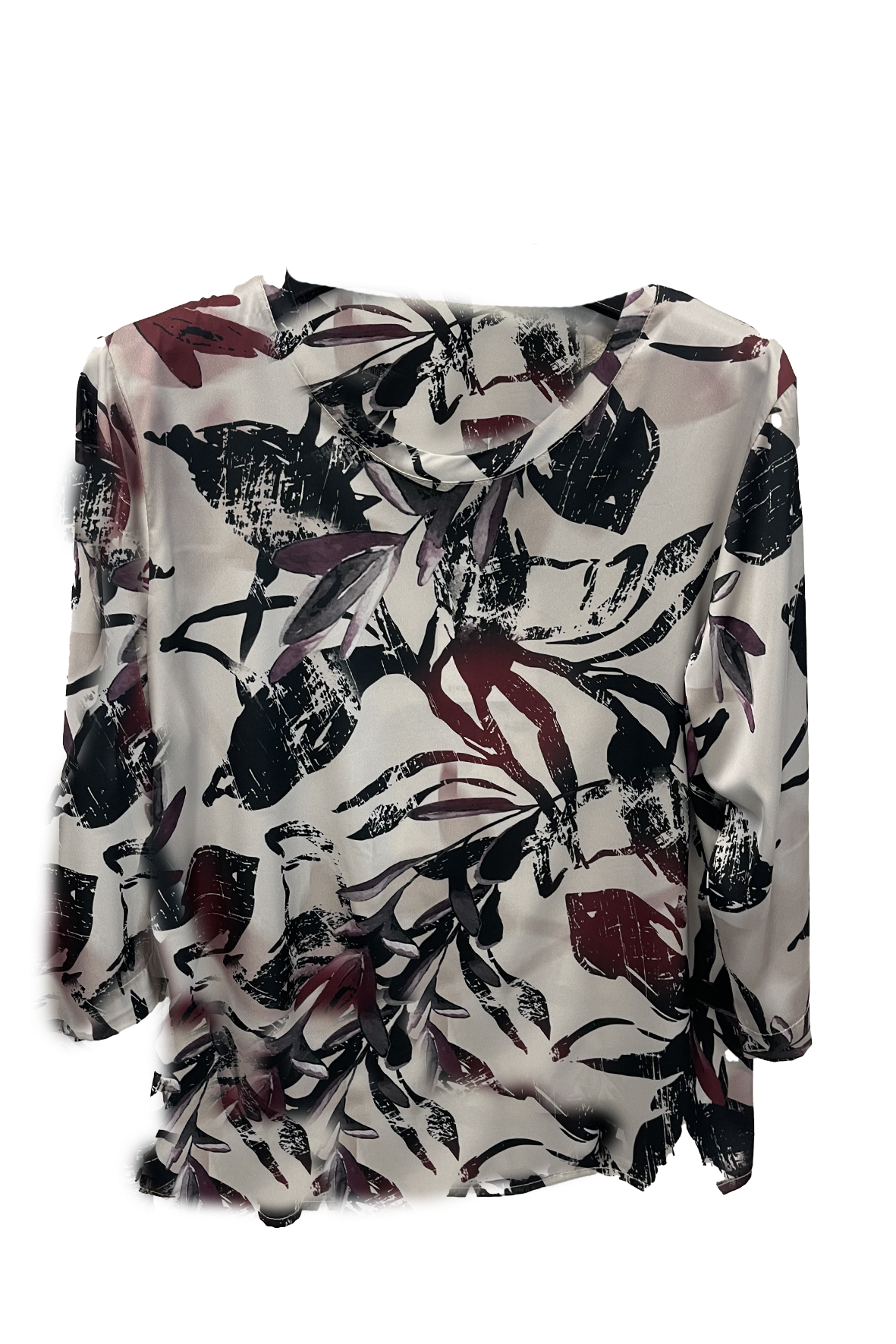 Blusa maglia fantasia GR1458 AMARONE MARICLA 