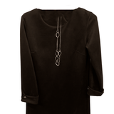 abito scamosciato DB10724 MORO MARICLA 