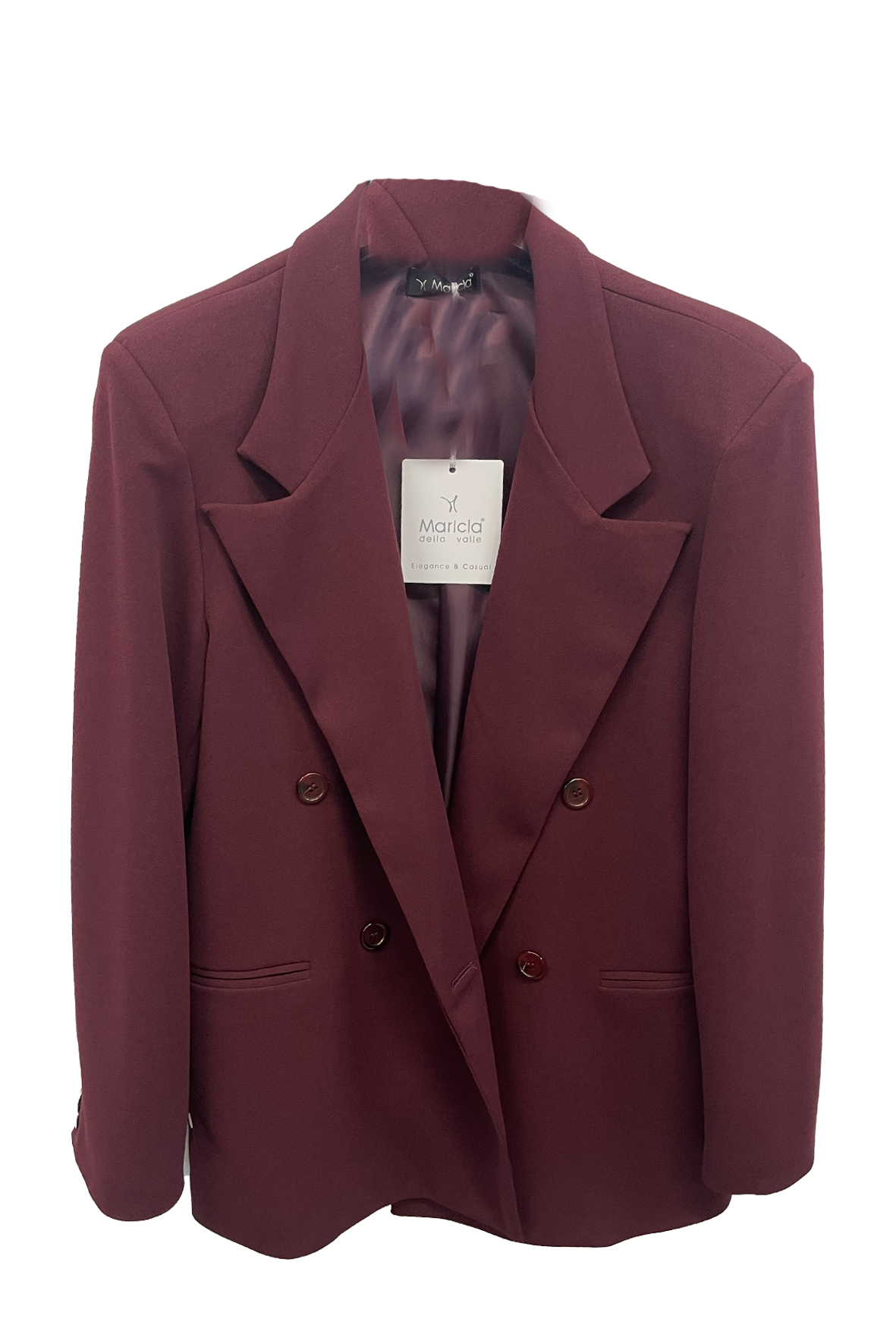blazer doppiopetto GR1356 AMARONE MARICLA 