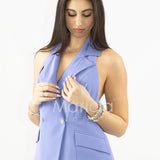 Completo gilet smoking con pantalone SH707CP PERVINCA SHARON 
