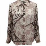 camicia fantasia devorè ROMI2660 ROSA MARICLA 