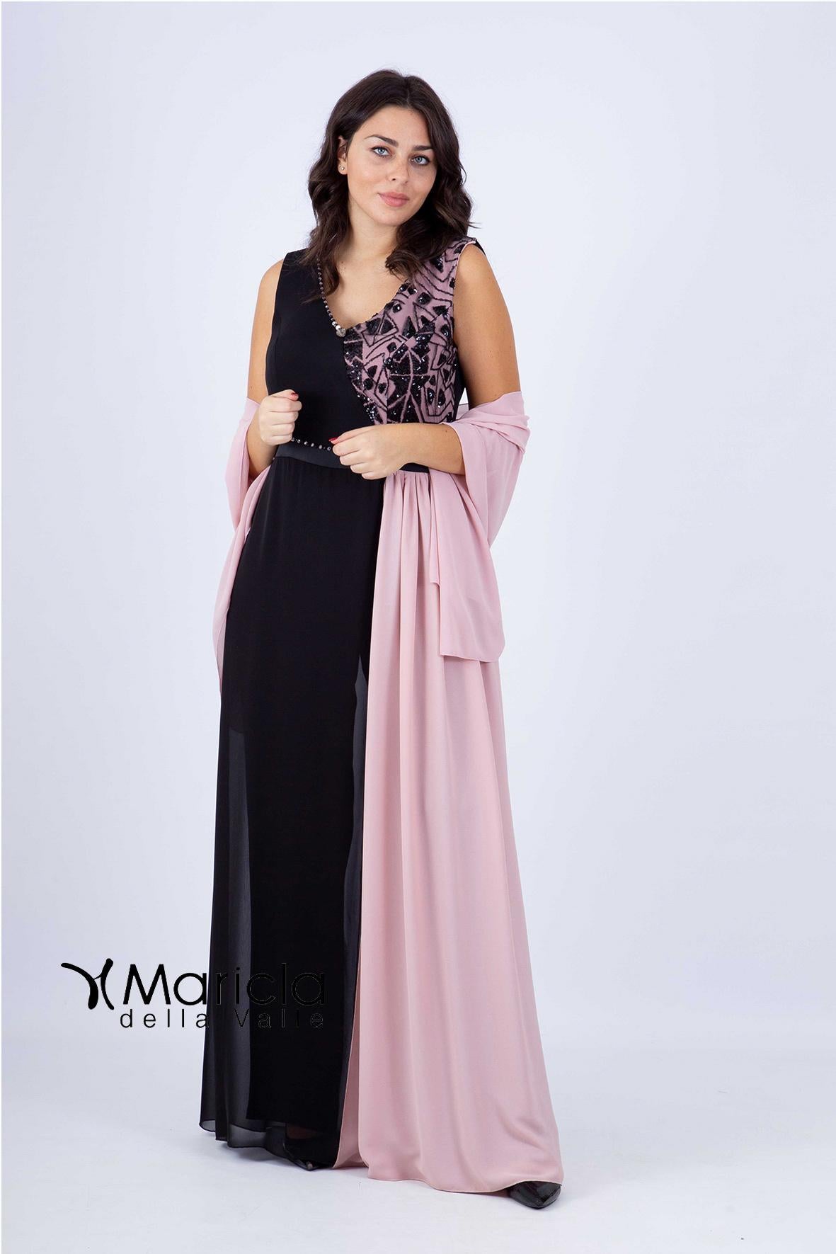 ricamo bicolore PF114 ROSA PAOLA FORTI 