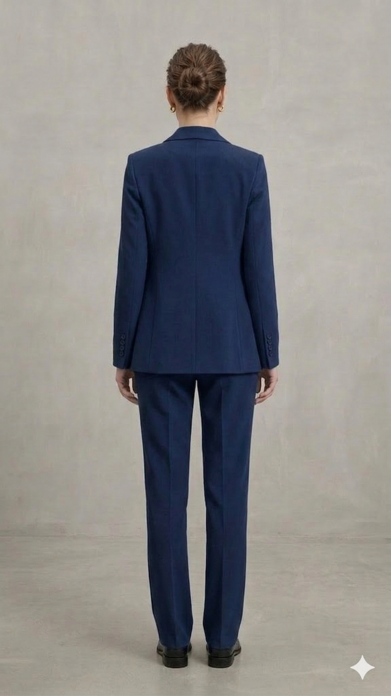 Completo 3 pezzi con gilet AD10101 BLU MARICLA 