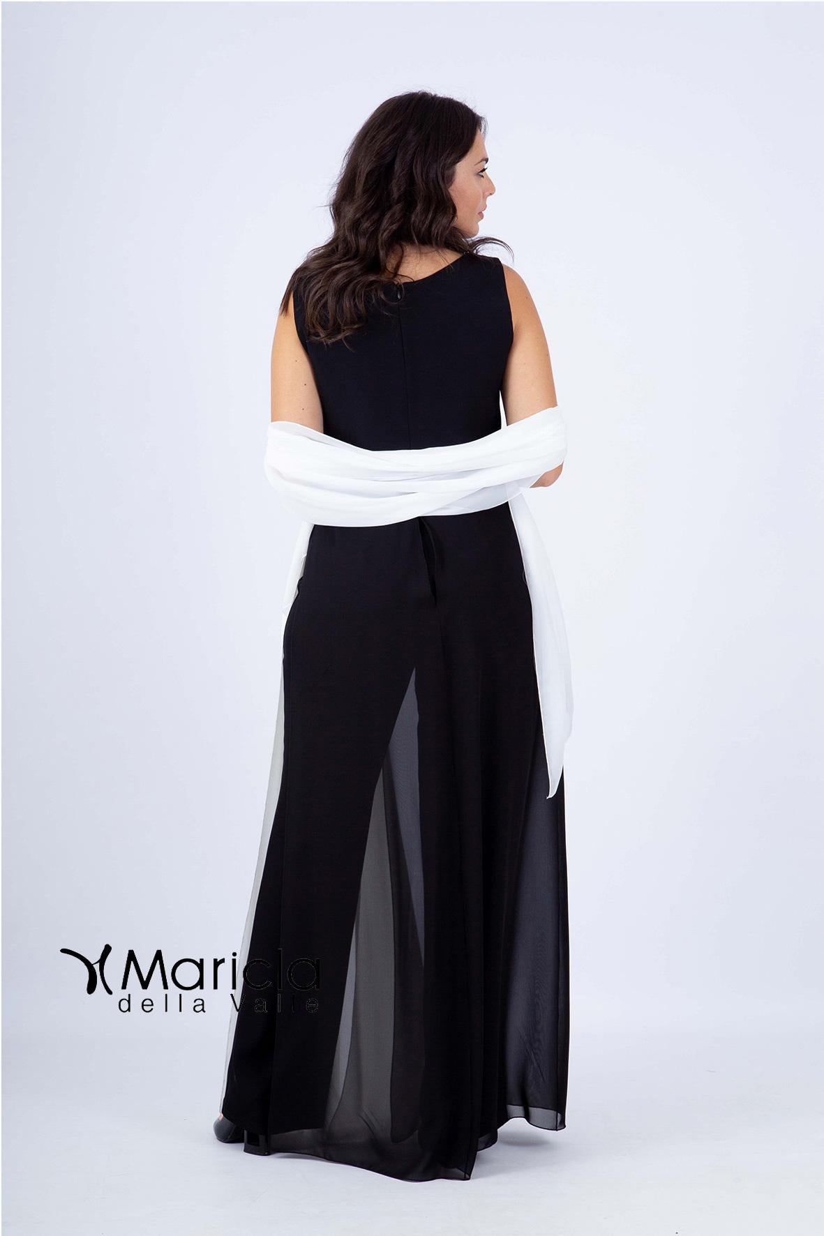 ricamo bicolore PF114 BIANCO PAOLA FORTI 