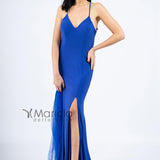 Abito lungo con pizzo JC34346 ROYAL MARICLA ELEGANCE 