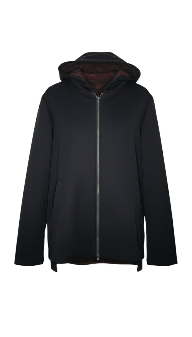 giaccone spalmato reversibile ALESSIA NERO MARICLA 