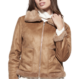 Montone ecologico con colletto AIRA COGNAC MARICLA 