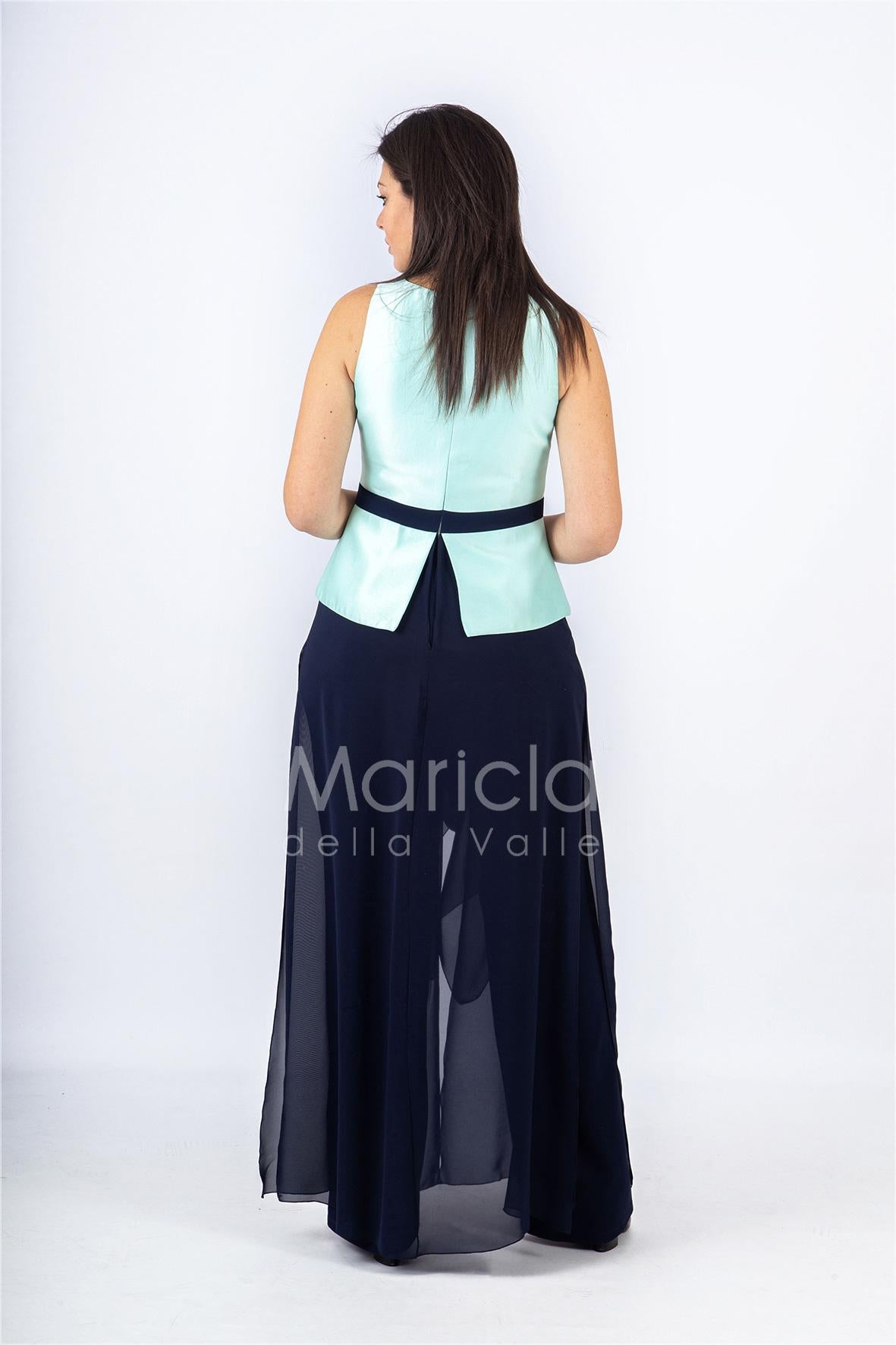 Tuta con pannello SH210 BLU SHARON 