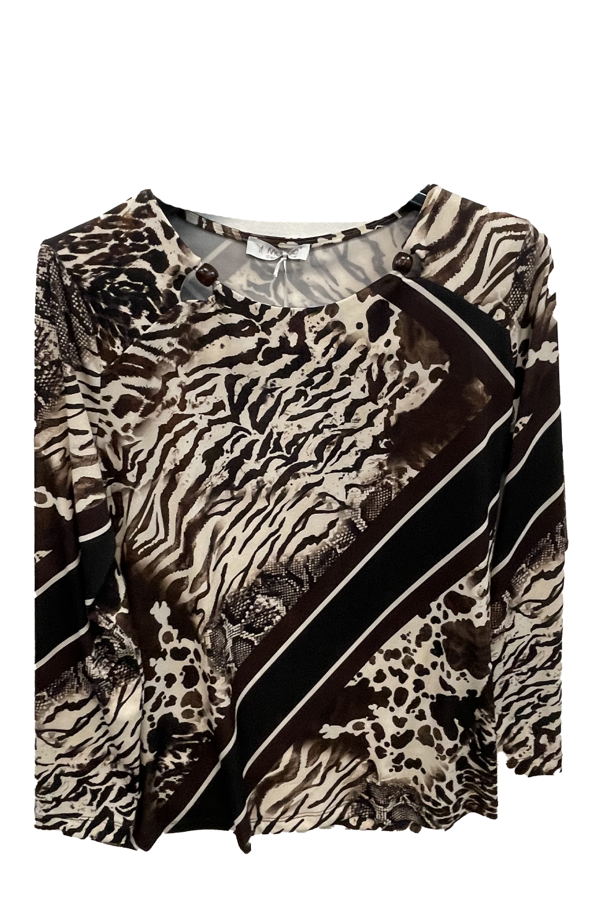 maglia fantasia CARS08131 MORO MARICLA 