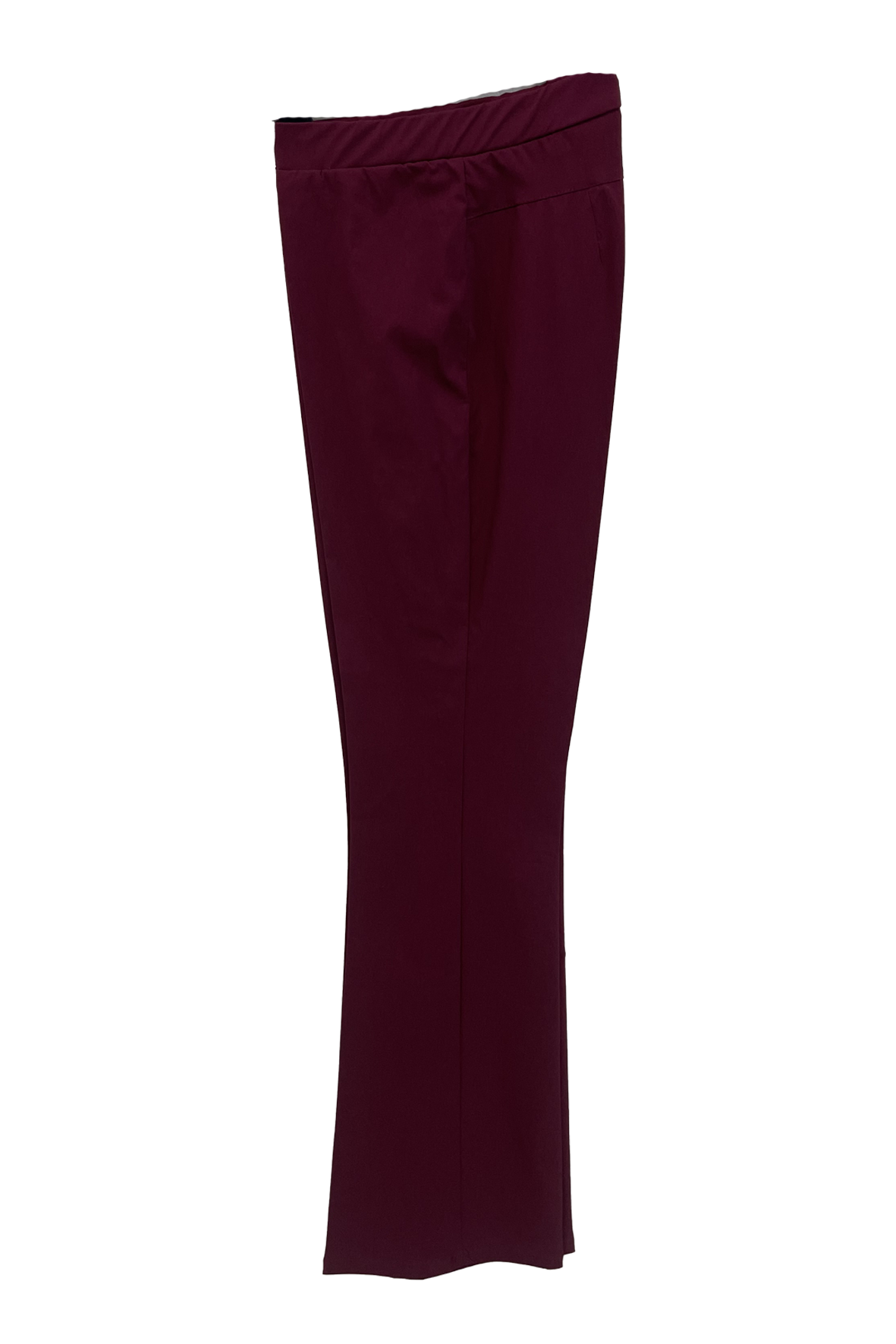 Pantalone elasticizzato a zampa MS589SC AMARONE MARICLA 