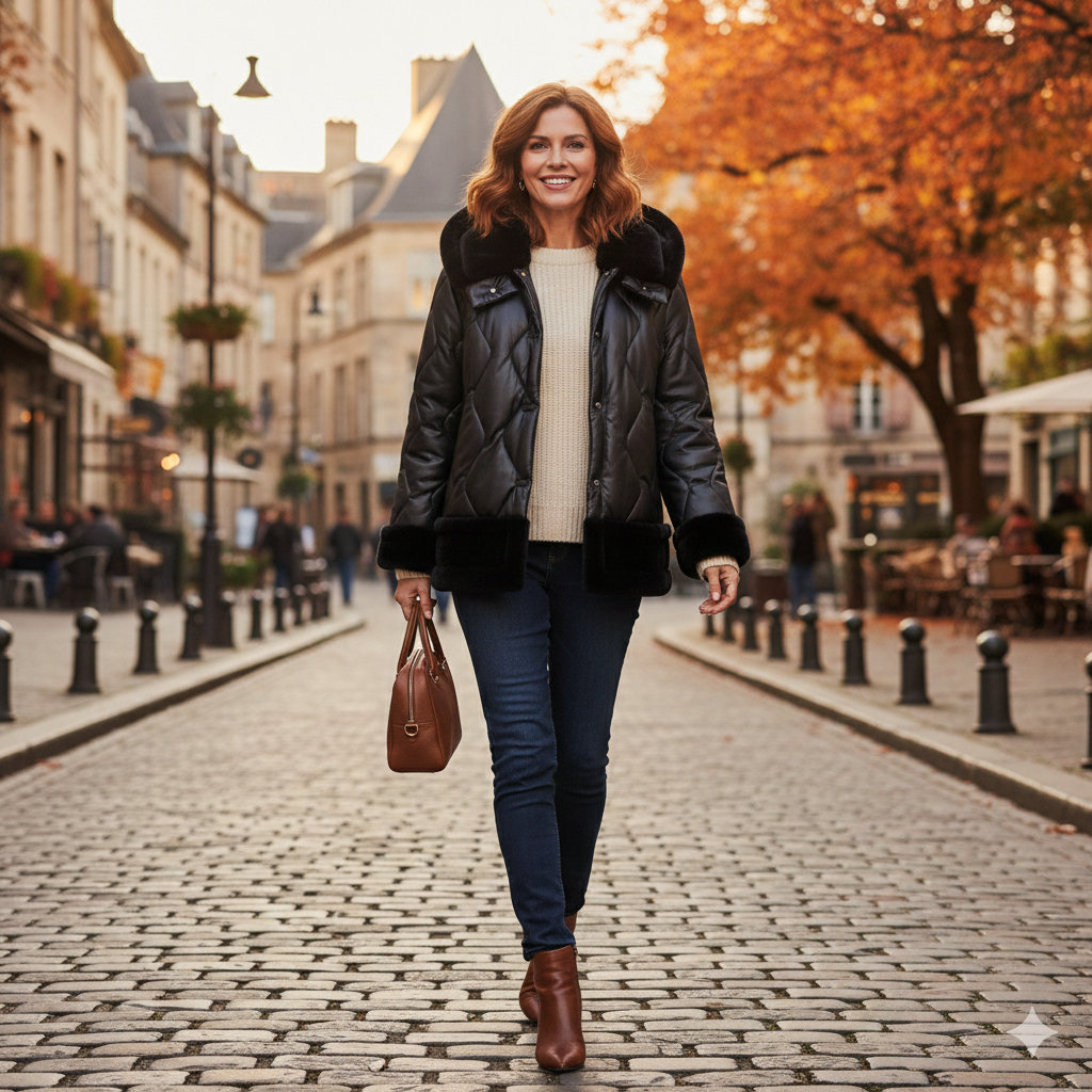 giaccone piumino ed ecomontone CINCILLA NERO MARICLA 