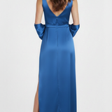 Abito con spacco e scollo a cuore JC35424 ROYAL MARICLA ELEGANCE 