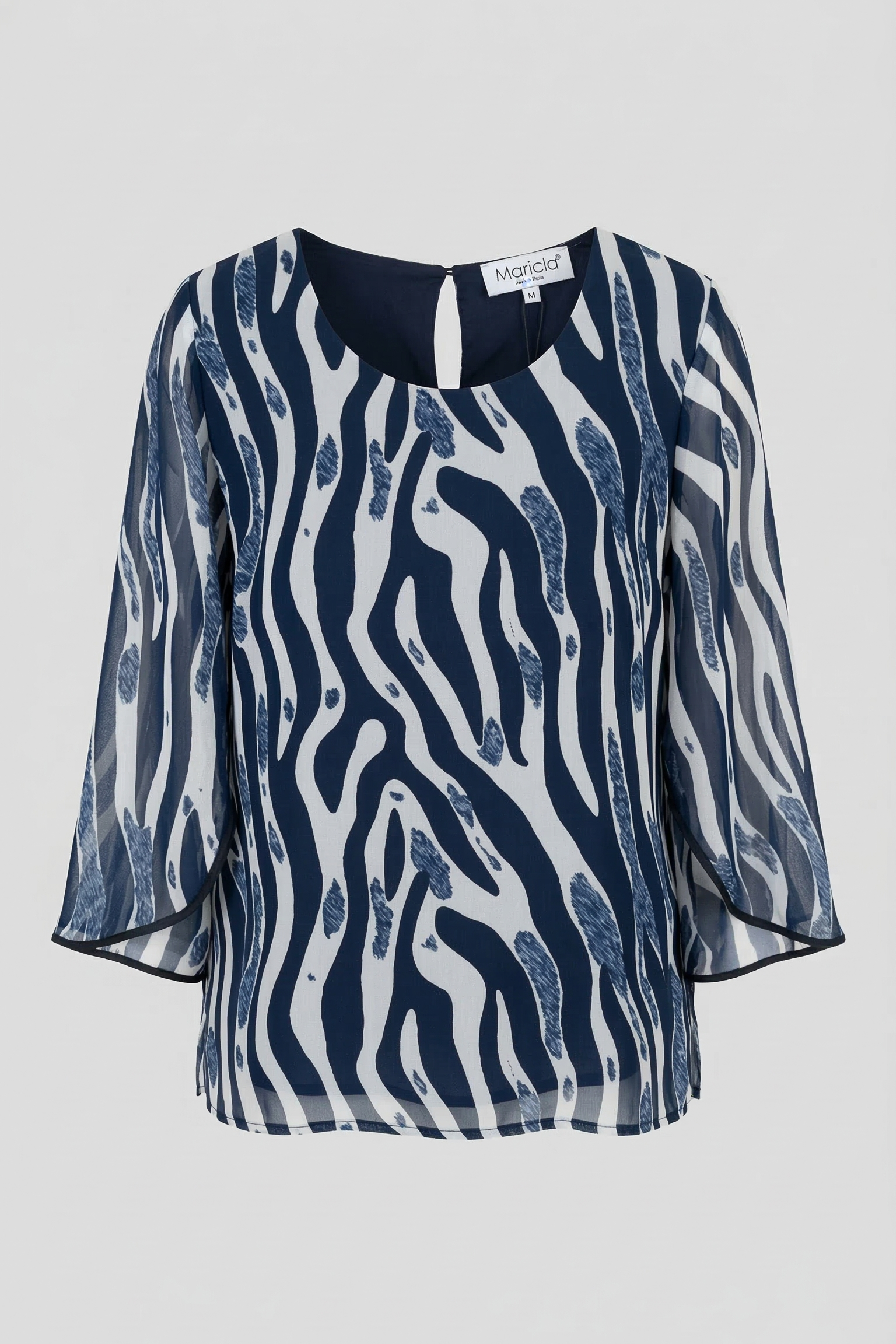 casacca fantasia FFANNALISA BLU MARICLA 