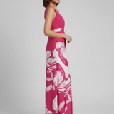 abito lungo con baschina e fantasia SH503AL AMARENA SHARON 