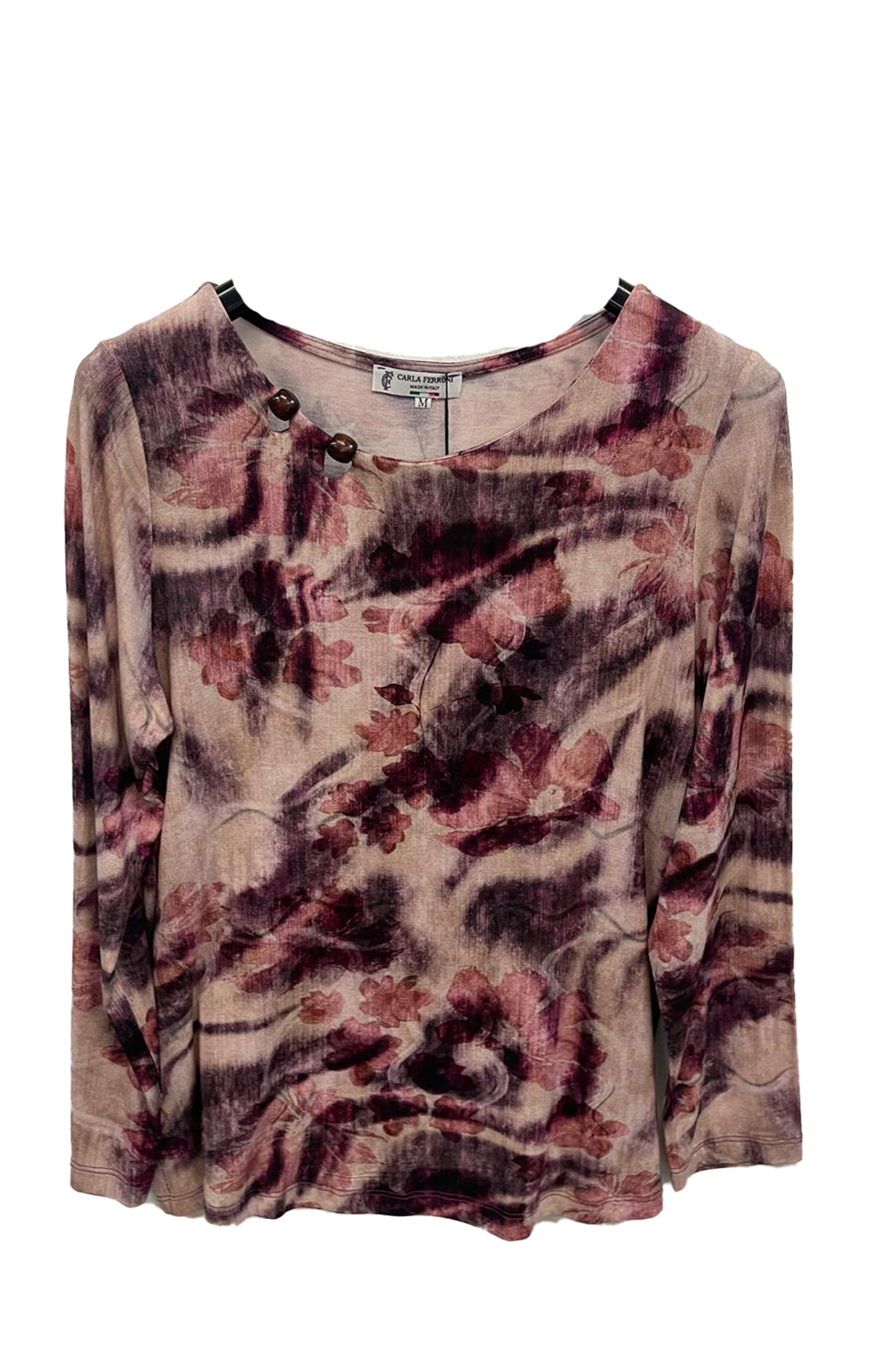 maglia fantasia CF50020 AMARONE CARLA FERRONI 