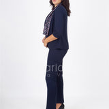 tailleur 4 pezzi GILDA BLU JANE 