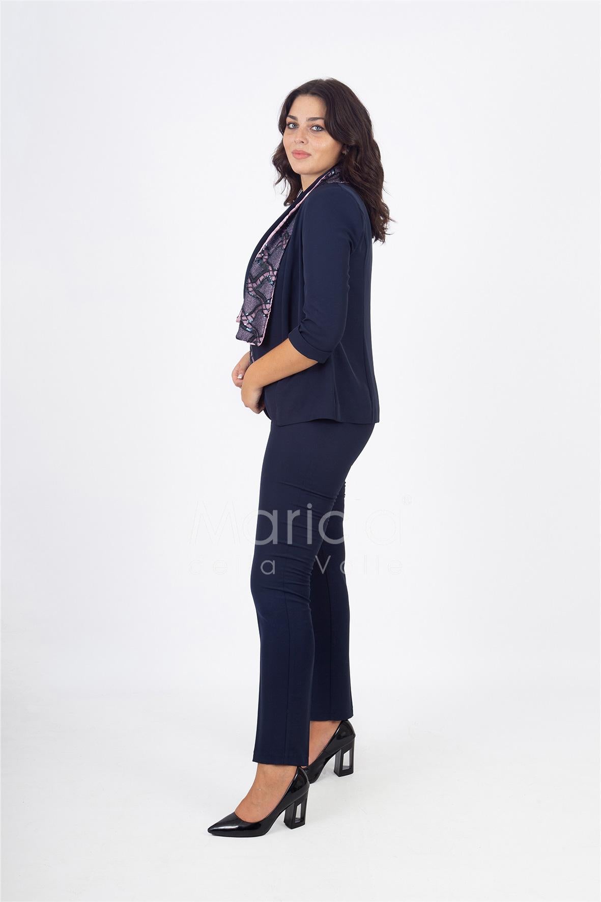 tailleur 4 pezzi GILDA BLU JANE 