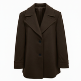 cappotto medio con martingana ROMI2726 MORO MARICLA 