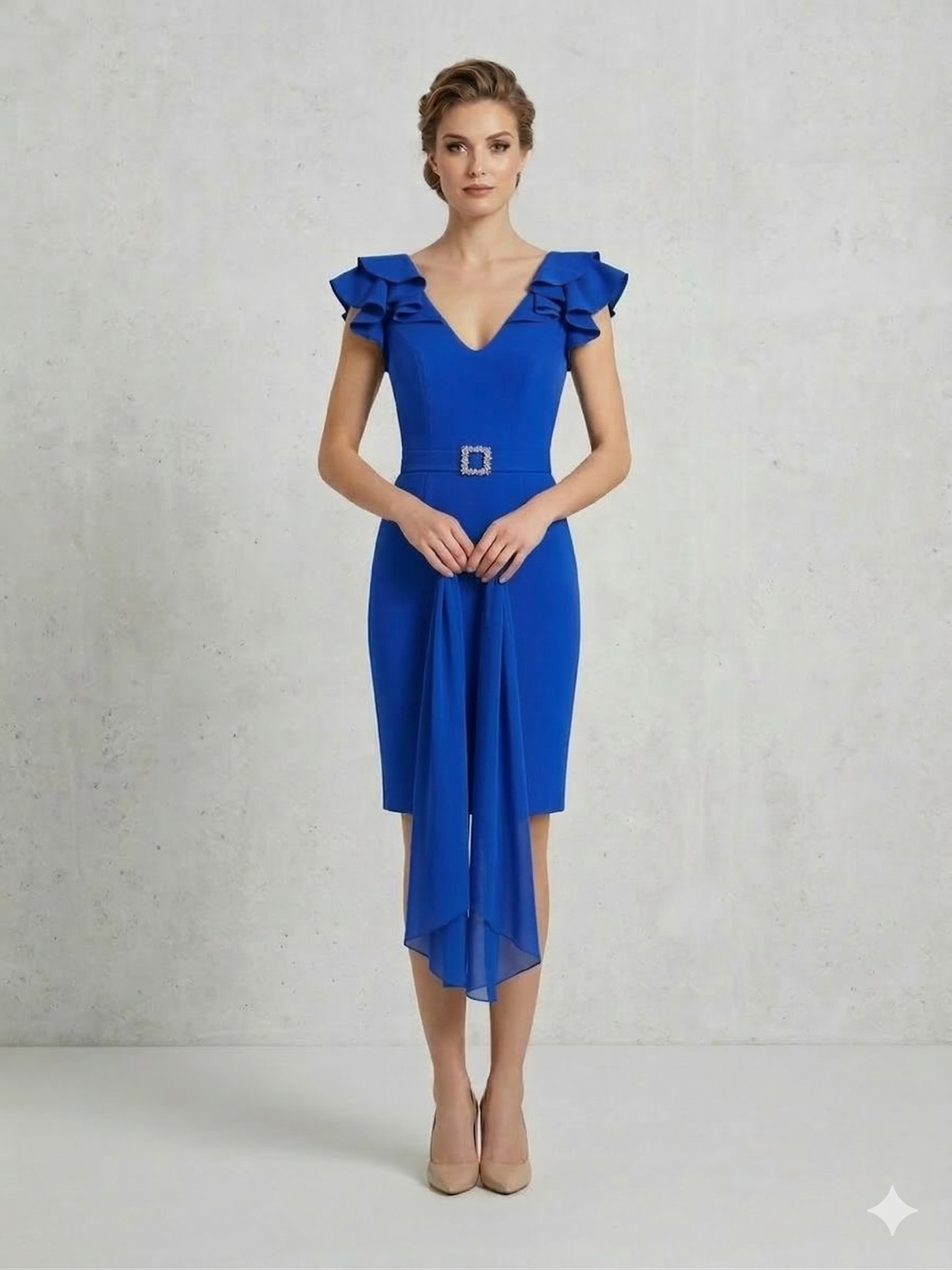 Abito tubino SH502AC ROYAL SHARON 