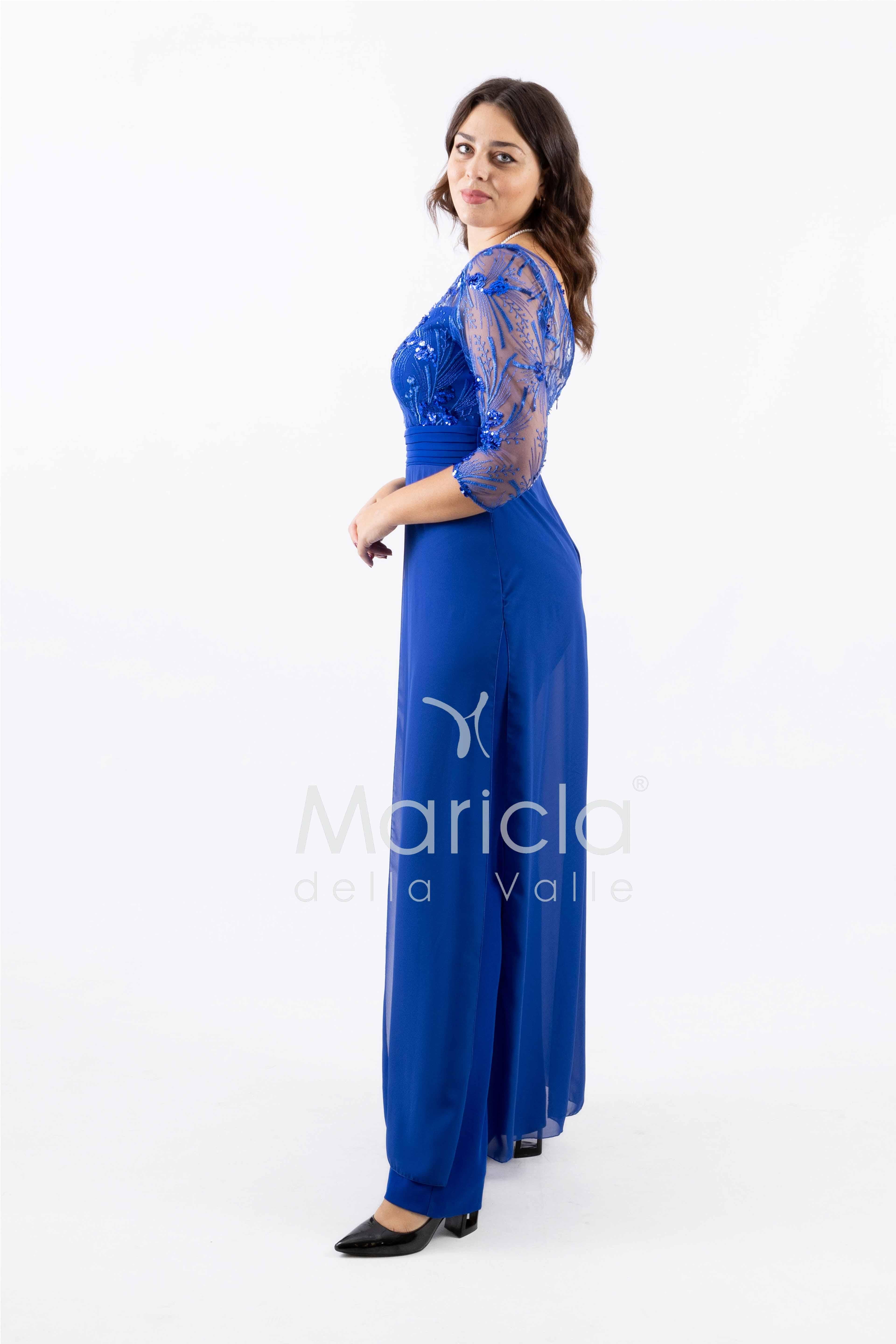 tuta manica 3/4 pizzo SH603 ROYAL SHARON 