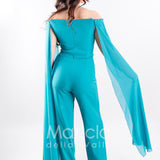 tuta con strass e pietre SH600 TIFFANY SHARON 