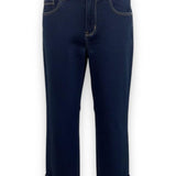 Pantalone di jeans scuro con piegone GH5968 BLU MARICLA 