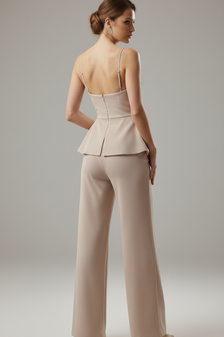 tuta smoking con strass LH117TU BURRO SHARON 