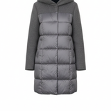 giaccone piumino e panno AZ79P GRIGIO MARICLA 