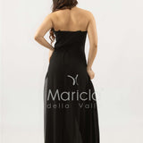 tuta con corpetto strass SH914TU NERO SHARON 