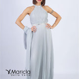 lurex plisse'<BR/> JC34614 ARGENTO MARICLA ELEGANCE 