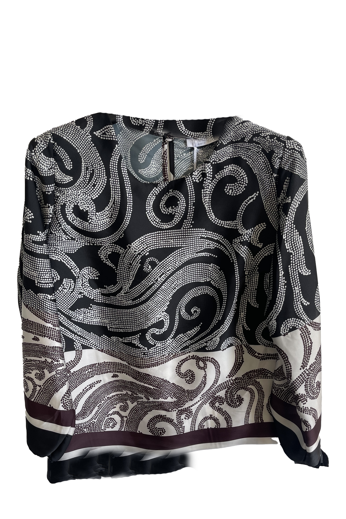 casacca fantasia DB10552 NERO MARICLA 