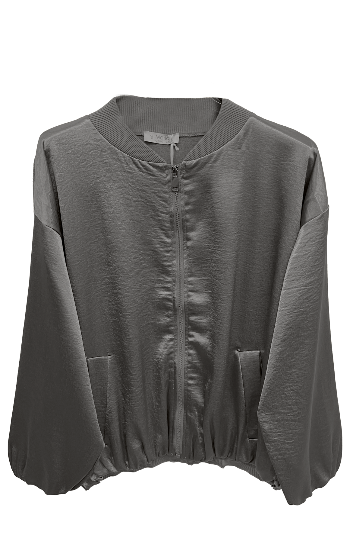 giacca zip floccata A26IMP01825 GRIGIO MARICLA 