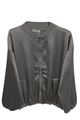giacca zip floccata
