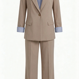Completo con interno giacca a righe NARCISO CREMA MARICLA 