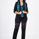 tailleur 4 pezzi GILDA NERO/OTTANIO JANE 
