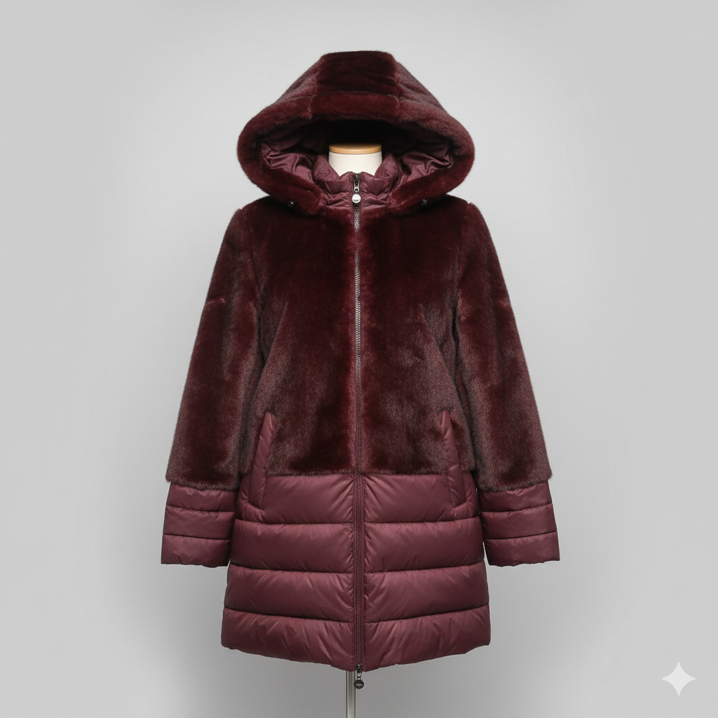 giaccone pelliccia e piumino EC25927 AMARONE MARICLA 