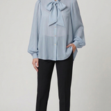 camicia rigata devorè LIB26294 POLVERE MARICLA 