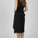 Abito Midi Sartoriale a Doppiopetto SH510AC NERO SHARON 